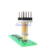 Burn Test Probe Pogo Pin 1.27 Chip SOP WSON SOIC VSOP SPI Flash 8p com cabo 30cm