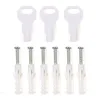 Liquid Soap Dispenser 3 Pcs Shower Hand Wall Mounted Shampoo Container Pump Bottle Bathroom Kitchen