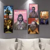 Disco Elysium Game Affischer tryck Canvas Målning Abstrakt retro skräckspel Porträtt väggkonst för vardagsrum hem dekoration
