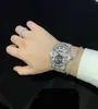 Cadermay Buff Down Watch Luxury Moissanite Birstwath