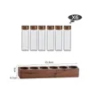 Storage Bottles Coffee Beans Food Sealed Creative Small Portion Bottled Display Can Furnishing Kitchen Grains Candy Tank