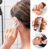 100pcs Bassin d'oreille jetables Protégeurs d'oreille transparents imperméables avec des bandes élastiques pour voyager à la maison Utiliser la douche de douche pour douche