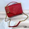 Luxurys Handtasche Totentaschen für Frauen Man Leder Cross Body Designer Bag Dame Geschenk Mode Clutch Unterarm Halbmond Clutch Kette