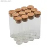 Gıda Kavanozları 50pcs/Lot 22*120mm 30ml Şeffaf Şeffaf Şişeler Cork Durdurucu Gıda Rade Lass Flakonları Jars Storae Şişeler Test Tüp Kavunları L49