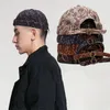 BERET FORMA AUTUNNO AUTUNGHI RETRO BEANIE BEANIE BEADI PER UMIN STANI HIP HOP SCHULLCAP CONTO CONTABILE DOCKER CAPPEGGIO MASHIO