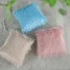 Pillow NAPEARL Winter Warm Fur Fluffy Cover Pillowcases Cases Decorative For Home Sofa Bedroom Living Room 45x45cm 1PC