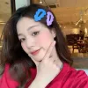 2 stks schattige Koreaanse haarzijde clips cloud bb haarspeld voor vrouwen meisjes cadeau brakbak haaraccessoires hoofddeksel