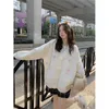 여자 니트 달콤한 3D 꽃 니트 카디건 여성 Kawaii bow v 넥 스웨터 코트 한국 귀여운 대형 니트웨어 스트리트웨어 캐주얼 점퍼