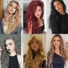 Black Blonde Long Wavy Halloween Cosplay S For Women Daily Wear Natural Synthetic High Temperatur Fiber 240327