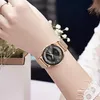 女性用時計lige女性の時計クォーツ時計ムーブメントシンプルな防水ローズゴールドステンレス鋼メッシュレディーウォッチレリジオフェミニノ240409