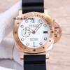 Uhren für luxuriöse Herren mechanische Uhr Schweizer Automatische Bewegung Sapphire Mirror 42 mm importiert Gummi -Uhrband -Marke Italien Sport Armbanduhren TR0s TR0s