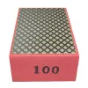 90x55mm Diamond Hand Polishing Pad for Wood Metal Glass Tiles Ceramic Grinding