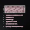 Acessórios PBT keycaps 114 chaves injeção de tiro duplo han rosa jade color keycap para cereja mx switch mecânica teclado taps de chaves