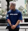 Casual shirts voor heren mannen t-shirt katoen losse fit casual streetwear workout mode gym shirt o-neck grafische t shirts 240409