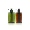 Bottiglie di stoccaggio 2x distributore di sapone a mano in plastica bottiglia trasparente
