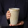 Filiżanki spodki bąbelkowe Zestaw herbaty Zestaw ceramiki kawy kawy i kubki espresso urocze zestawy garnek pułapka spodka napój kuchenna