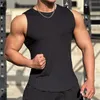 Summer hommes gilet gymnase abri top metness shirt sans manches mâle Stripe Sports Sports Vest Under-Shirt Gyms Men Veste 240329