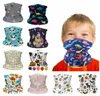 Kids Face seamless Mask dustproof Cartoon Neck Gaiter Scarf Windproof Sunsn child Breathable Bandana for Outdoor Cycling FFA43759557433