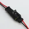 10 -stks 2 pin manier auto verzegelde waterdichte elektrische draadconnector stekker