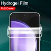 2PCS Hydrogel Film ochronny dla Samsung Galaxy S23 Fe S23 Ultra S22+ S21 Plus S20 5G Protector Screen S23FE S 23 Not Glass