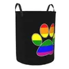 Sac à linge LGBT Pride Gay Hamper Grands vêtements de rangement de rangement Toys Bin Organisateur pour Boy Girl