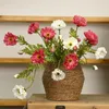 Fleurs décoratives 60 cm de fleur de pivoine artificielle Mariage de maison pour la maison décoration de salon conception de jardin Murale Mariage