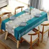 Table Cloth Print Rectangle Waterproof Oilproof Tablecloths Cover Home Decor Christmas Tablecloth Mesas De Jantar