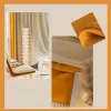 Couleur crème assortiment rideau de rythme complet à chambre épaissie de chambre à coucher rideaux à crochet clair luxe moderne rideaux de fenêtre simples
