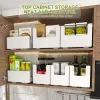 Kast opberg doos keuken zonsondergen heen organisator doos kast mand opbergkast kast desktop snack make -up kruiden fleshouder houder