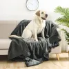 Couverture pour animaux de compagnie imperméable Liquide Pee Proof Dog Dogt pour canapé-lit, Couverture de protection de mobilier enleceau sherpa réversible