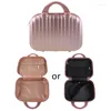 Kosmetiska väskor 14in för fall bagage liten rese bärbar bärbox multifunktionell resväska makeup e74b