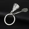 Kreative Golfausrüstung Schlüsselbaseball Tisch Tennis Schlüsselring für Sportfan Erinnerungsstücke Männer Rucksack Ornament coole Geschenke