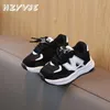 Boys and Girls Soft Sole Casual Sneakers Fashion Trend Running Shoes Basketball Shoes Children Flat Baby Toddler Outdoor Shoes 240409