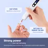 Electric Nail Polisher Drill Manicure Pedicure Grinding Polishing Dead Skin Removal Sanding File Pen with Grits Nail Drill Bit
