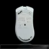 Acessórios T BTL Gaming Smooth Glass Mouse Feet Patins para Viper V2 Deathadder V3 Preto branco de alta qualidade Silky arredondado bordas 0,8mm