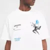 Summer Mens Designer T-shirt moda liter drukuj koszulki koszulki okrągły koszulki z krótkim rękawem