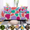 Chair Covers Geometry Shape Sofa Cover 1/2/3/4 Seater Elastic Couch Slipcover For Living Room Decor Removable Set Furniture Protector