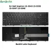 Keyboard PTBR Brazil La Latin Notebook Klawiatura dla Dell Inspiron 155555 5557 5558 5559 5545 5547 5548 071M2C 0TTRTV 07TT4J 7TT4J 71M2C