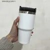 Mugs Mus new Car Ice Cup 304 Stainless Steel Insulated Cup Convenient Lare Capacity Sipper Coffee Cup Car Cup L240312 L49