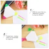 5 PCS Triangle HighLighter Portable Marking Pen Fluorescent Color Marker pour les surligneurs étudiants