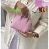 Bolide lederen handtas vertrouwde luxe dames tassen evercolor cowhide mini bowling tas kleine shell tas Korean handtas een schouder diagonaal sp hebben logo hbxmb5