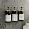 Vloeibare zeep dispenser douchefles badkamer decor shampoo body wash navulbare keukengerecht en handen container