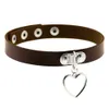 Chokers gotiska svart spikade punk choker krage spikar nitar med päckt chocker halsband för kvinnor män bondage cosplay goth je dhgarden dhhtq