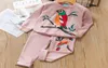 여자 의류 세트 2019 여자 옷 긴 소매 tshirtpants 2pcs chids closting set children clothing2699778