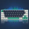 Akcesoria 138 klawisze fala pbt klawisze z zestawem baru wiśniowego Kluczowe czapki dla MX Cherry Gateron Switches Gaming Mechanical Gamer Keyboard