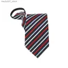 Coules de cou Mentes Tie Formel 2024 Spring New Mens Tie Shengzhou Polyester High End Business Handmade Jacquardq