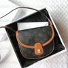 Triomfes de tolo clássicos para adolescentes Besace Bolsa de sela da embreagem Bola masculina bolsa de couro lisa Bolsas de designer de luxo