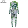 Vipfashion gruselige Mumie Kostüm Girls Cosplay Jumpsuit Karneval Halloween Party Outfit Back Reißverschluss Zentai BodySuit Frau Kleidung