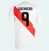 2024 Peru Soccer Jerseys Home Away Copa Football Shirts 23 24 Pizarro Farfan Cueva Eleccion Peruana Cuevas Solano Flores Cubillas Pineau Shirt
