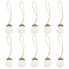 Vases 10 Pcs Halloween Garland Felt Acorn Bunches Festival Pendents Lovely Christmas Pendants White Scene Decors